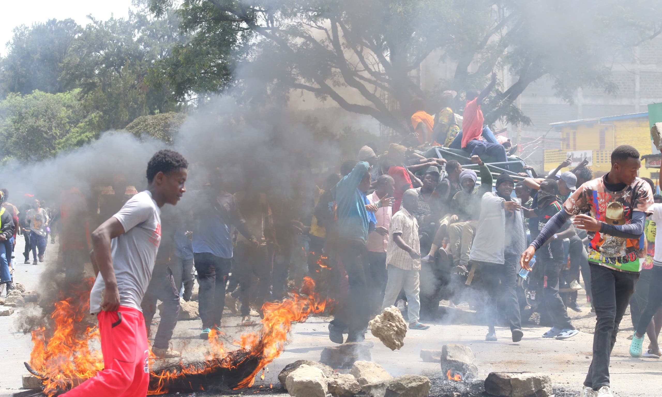 Wafanyabiashara waandamana wakilalamikia ushuru wa juu