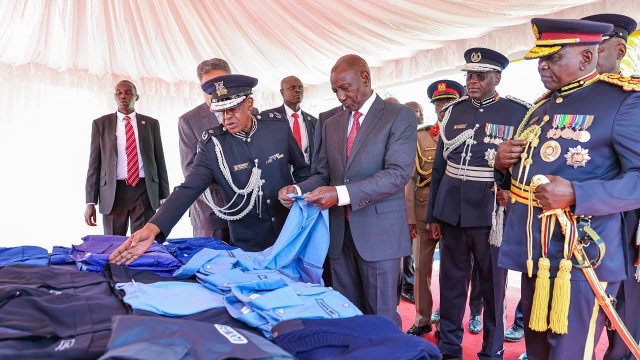 Government unveils new uniform for Kenya Police Service General Duty officers