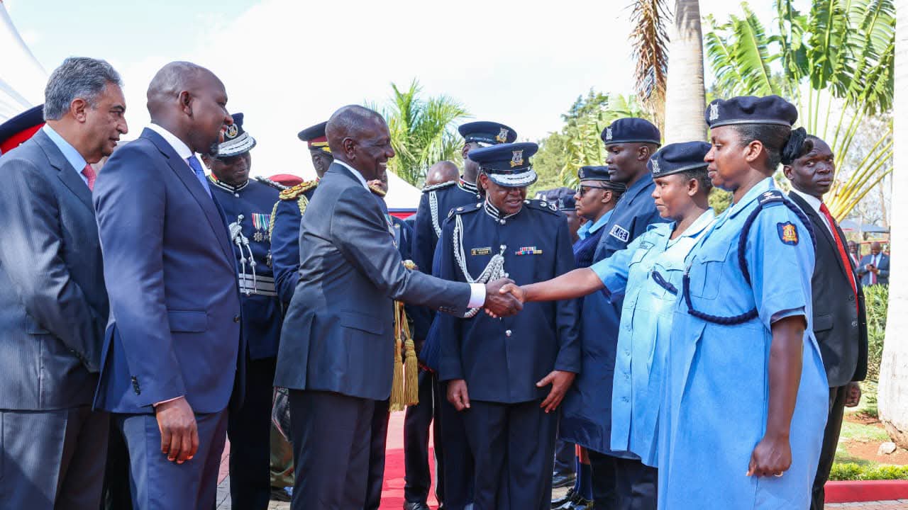 New police uniform is a product of National Police Reform Taskforce, Ruto says