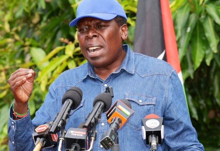 Wamalwa takes aim at police uniform tender, taxes