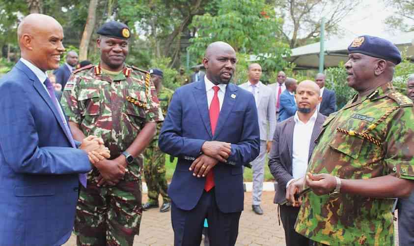 Murkomen reaffirms IG Kanja's command of National Police Service
