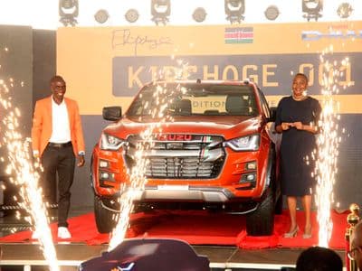 Kipchoge pick-ups earn Isuzu Sh1.5bn sales