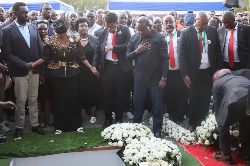 Political class rallies around Jessica Mbalu as late husband Joseph Mbalu Mutava laid to rest - the-star.co.ke