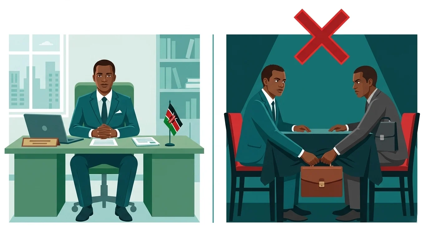 Conflict of interest: when public duty and private gain collide.